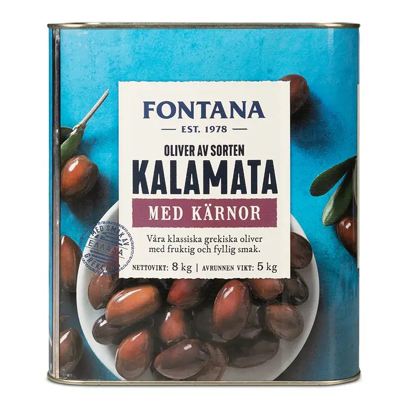 Kalamon Oliver med kärna 1x5kg från Fontana | #77071 | Oliver