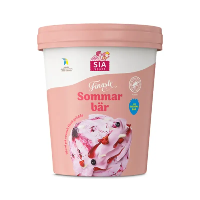 Finaste Sommarbär Glass 6 x 500 ml från SIA glass | #20810 | Kulglass