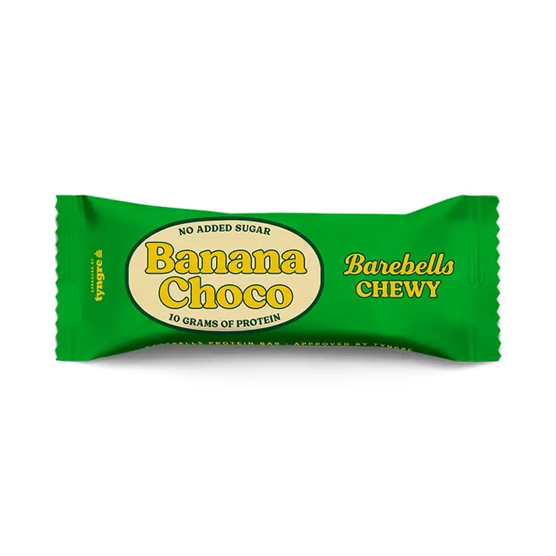 Chewy Banana Choco 18 x 40 g från Barebells | #B1101 | Bars