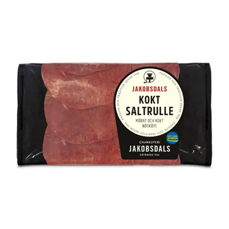 Kokt Saltrulle 12 x 80 g från Jakobsdals | #7660 | Rostbiff