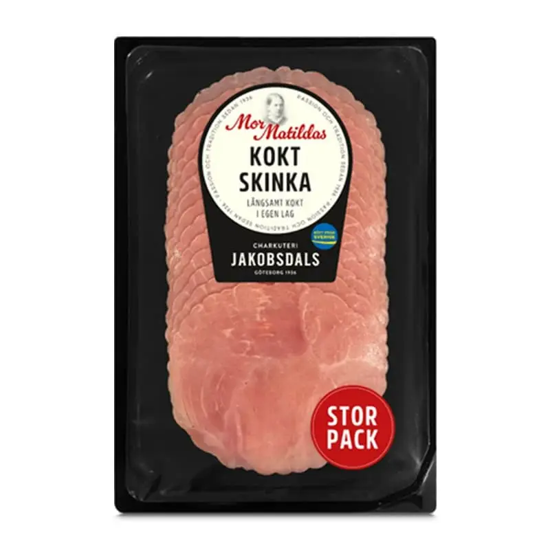Kokt Skinka Mor Matilda 8 x 250 g från Jakobsdals | #7011 | Skinka