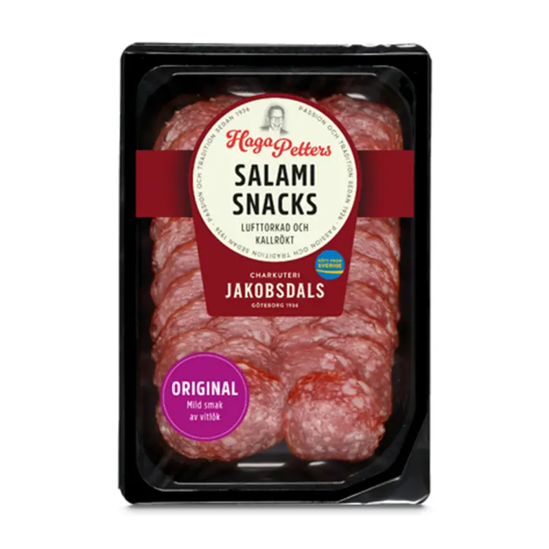 Salamisnacks Original 14 x 60 g från Jakobsdals | #361 | Salami