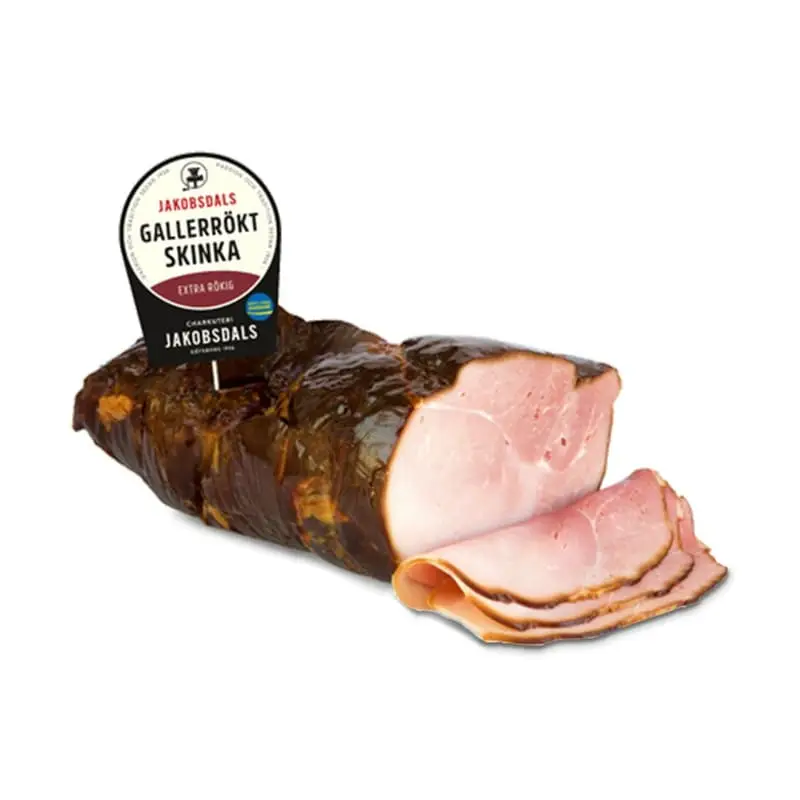 Gallerrökt Skinka, Extra Rökig 2 x 2 kg från Jakobsdals | #559 | Skinka