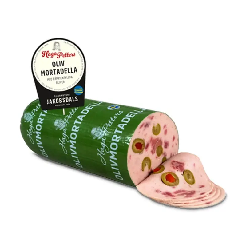Olivmortadella Haga Petter 2 x 2 kg från Jakobsdals | #230 | Korv