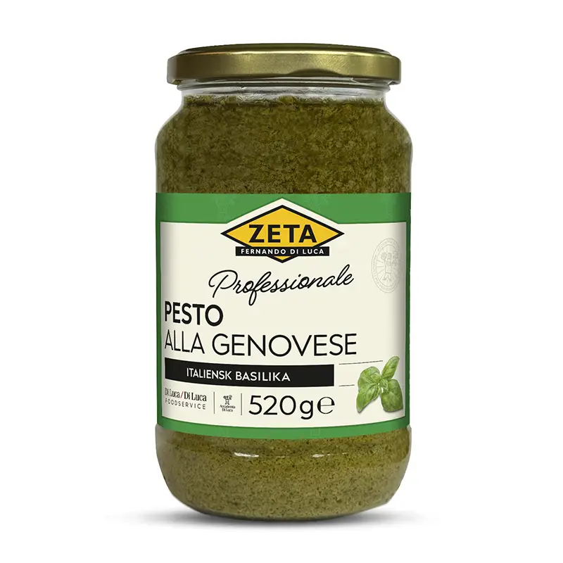 Pesto alla Genovese 6 x 520 g från Zeta | #3499 | Pesto