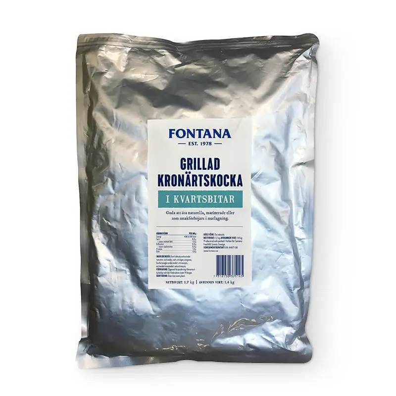 Grillad kronärtskocka 4 x 1.4 kg från Fontana | #77625 | Grönsakskonserv