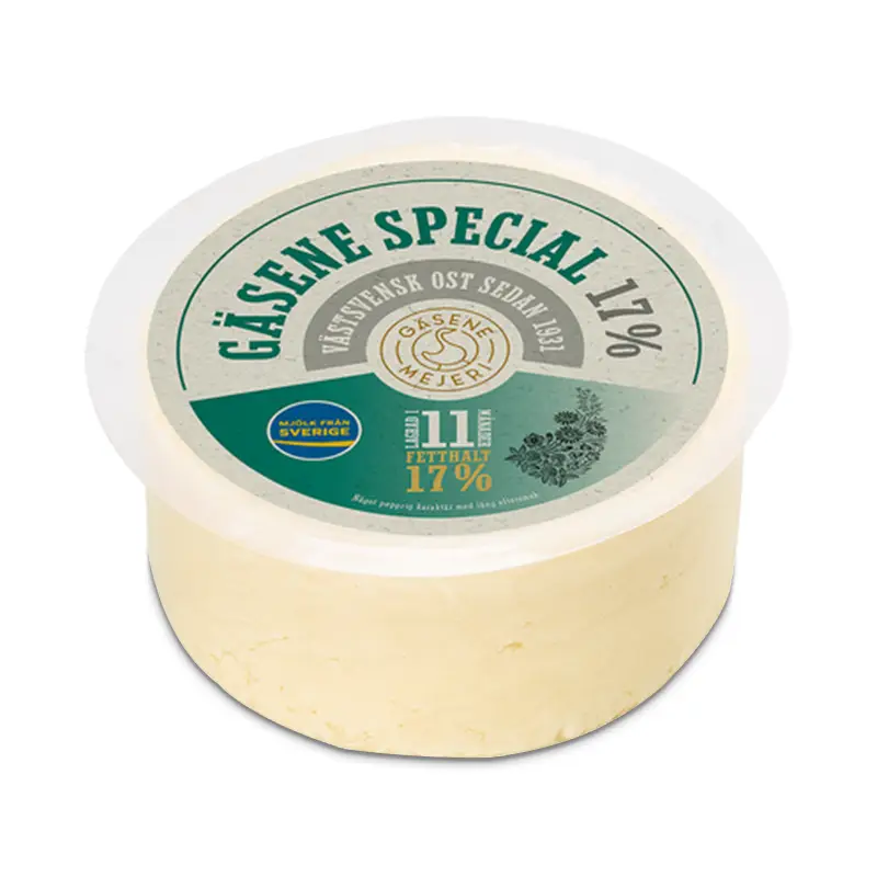 Gäsene Special 17% 10 x 1 kg från Gäsene Mejeri | #17225 | Ost