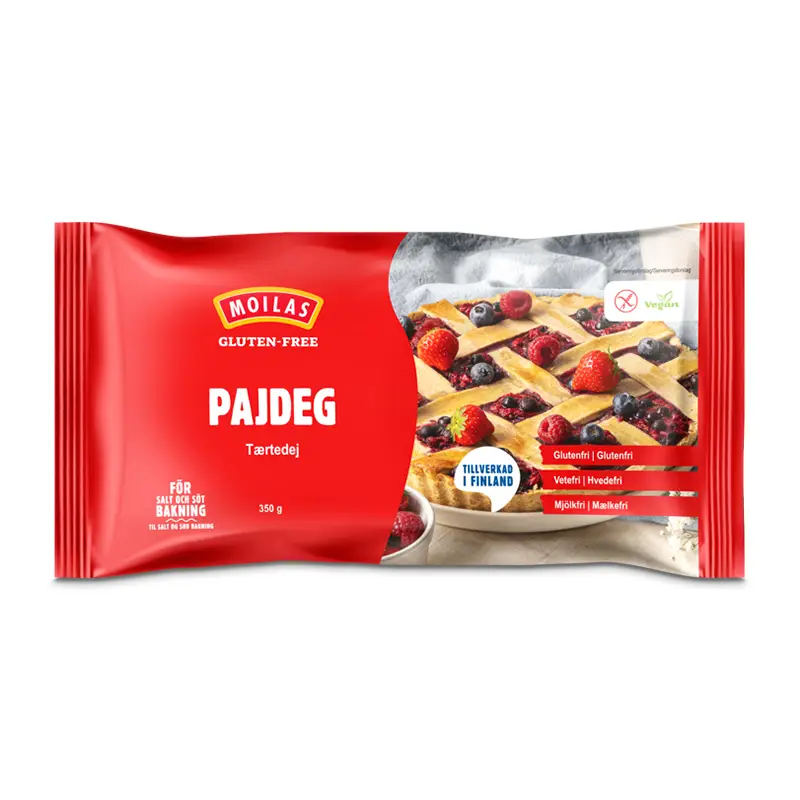 Glutenfri Pajdeg 12 x 350 g från Moilas | #375011 | Färdiglagade måltider