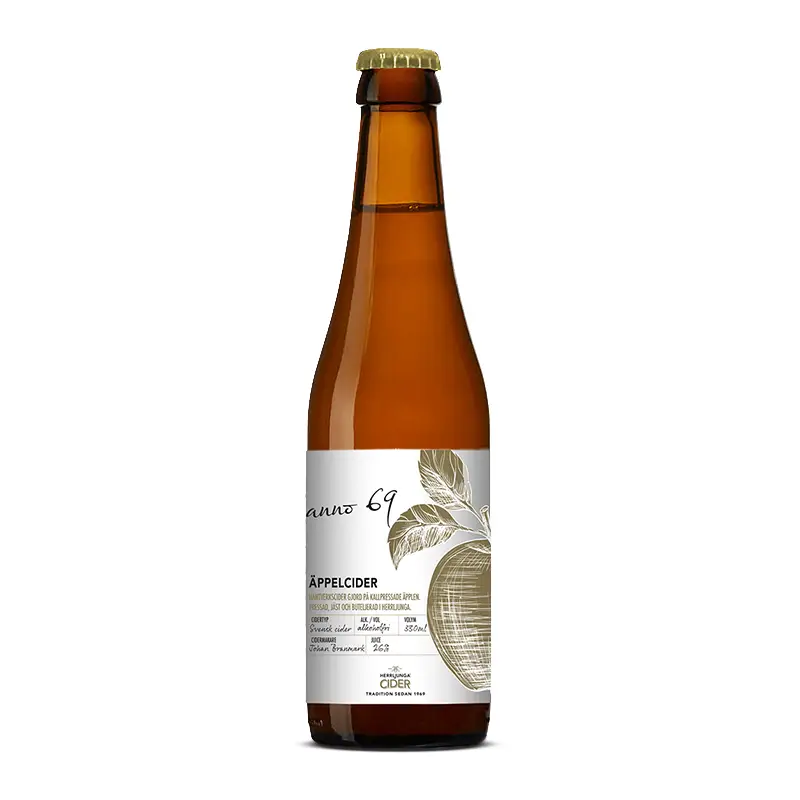 Anno 69 Äpplecider 24 x 33 cl från Herrljunga Cider | #4822 | Cider