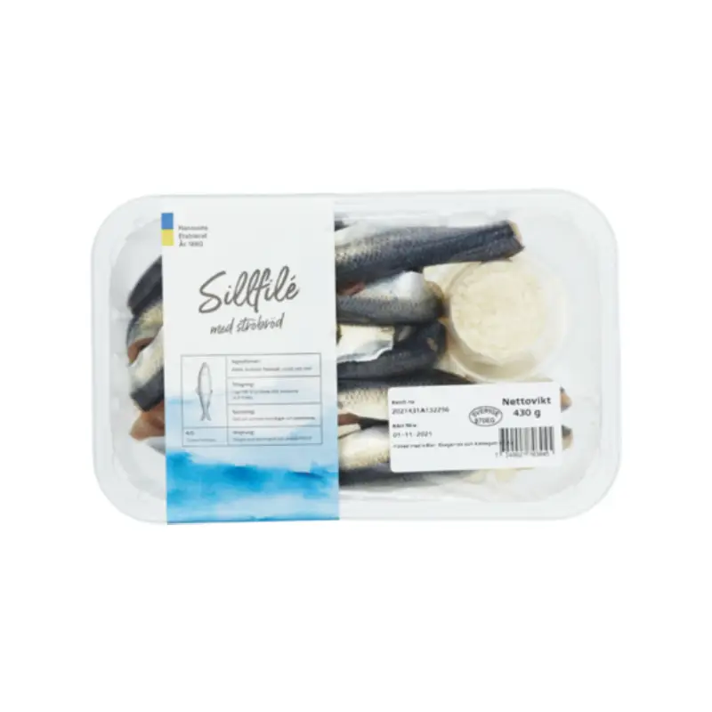 Sillfile med Panko 6 x 430 g från Hanssons | #132296 | Fisk