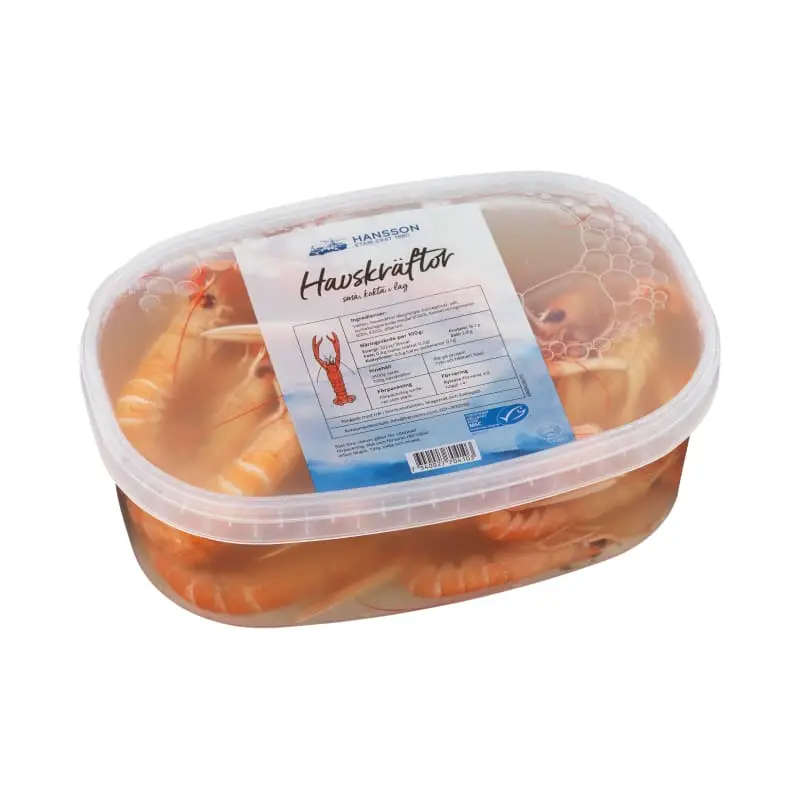 Havskräftor Små 4 x 700 g från Hanssons | #388026 | Skaldjur