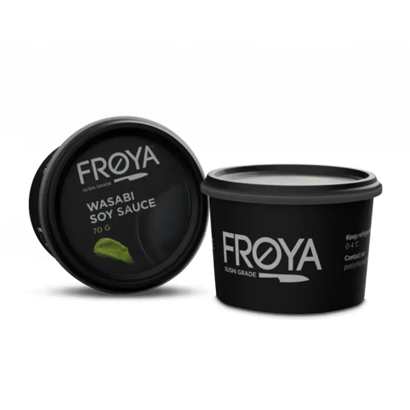 Wasabi Soja Sås 8 x 70 g från Fröya | #579681 | Sås