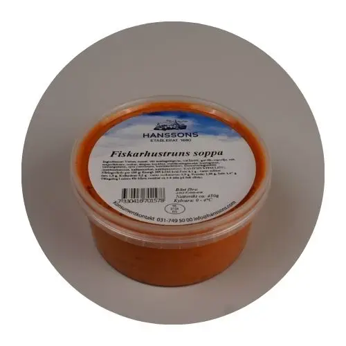 Fiskarhustrunssoppa 5 x 450 g från Hanssons | #581023 | Färdiglagade måltider