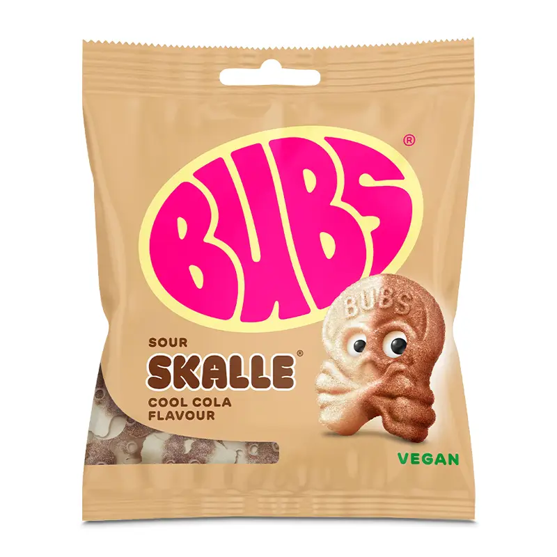 Cool Cola Skalle 12 x 155 g från BUBS | #5450208217 | Godis