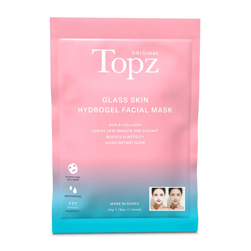 Hydrogel Face Mask 12 x 1 st från Topz | #200115 | Ansiktsvård