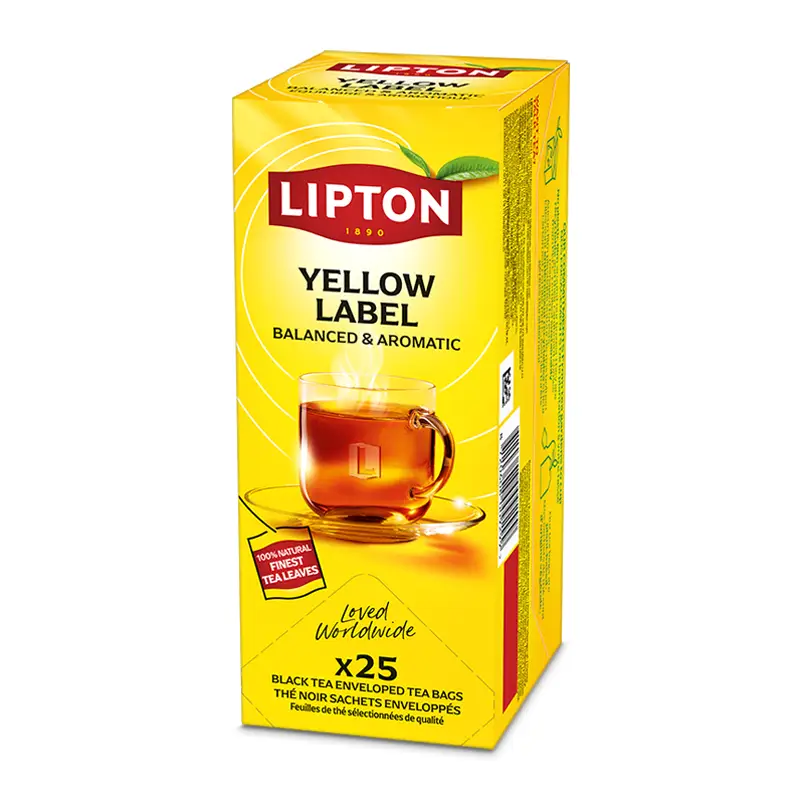 Yellow Label 6 x 25 st från Lipton | #973819 | Te