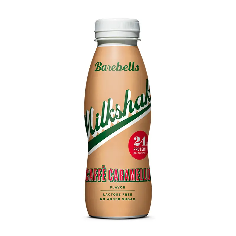 Barebells milkshake, Caffé Caramello, 8x330ml 8 x 33 cl från Barebells | #B3019 | Proteinshakes