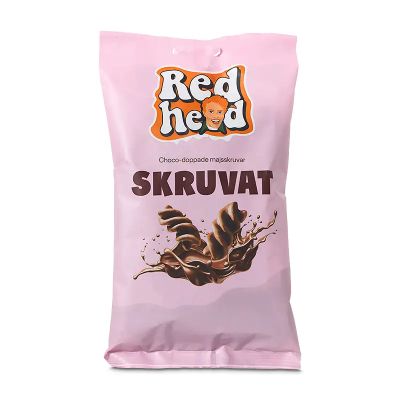 Choco Doppade Majsskruvar 10 x 100 g från Redhead | #810 | Ostbågar & Former