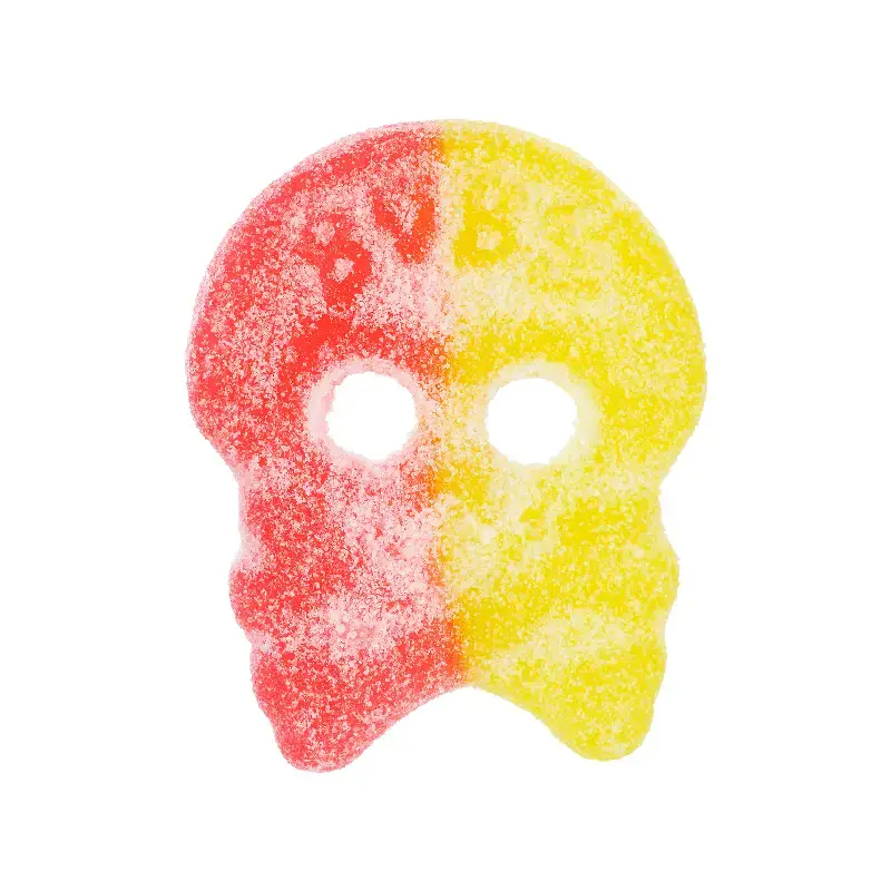 Lösgodis Lemon/Raspberry Skalle 3.2 kg från BUBS | #5969055156 | Godis