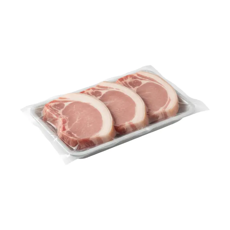 Skivad Kotlett Benfri med Svål Skinpack 4 x 500 g från JM Kött & Chark | #88 | Fläskkött