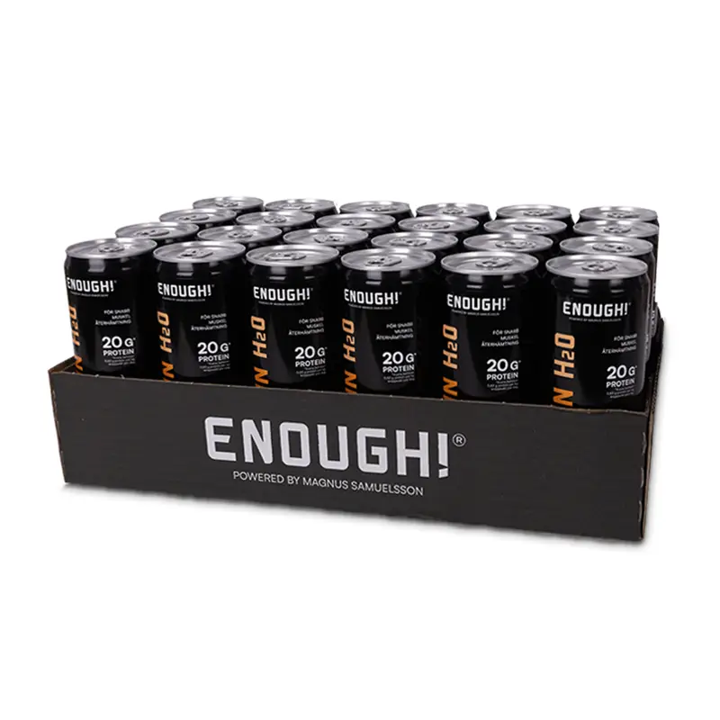 Protein H2O Clementin 24 x 33 cl från Enough | #11248 | Funktionsdryck