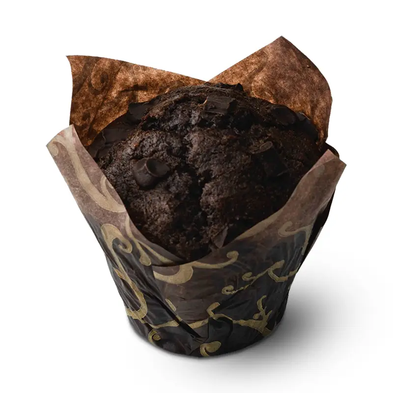 Muffins Choklad 24 x 100 g från Dafgårds | #78512 | Muffins