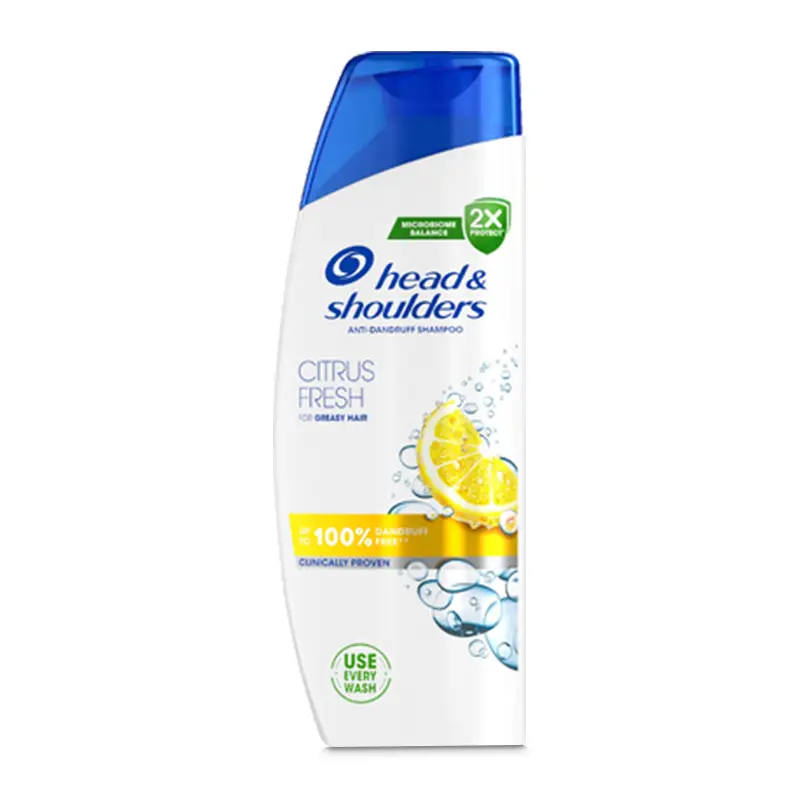 Shampoo Citrus Fresh 6 x 250 ml från Head & Shoulders | #8700216219594 | Bad- & Duschprodukter
