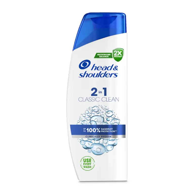 Shampoo Classic Clean 2in1 6 x 250 ml från Head & Shoulders | #8700216219358 | Bad- & Duschprodukter