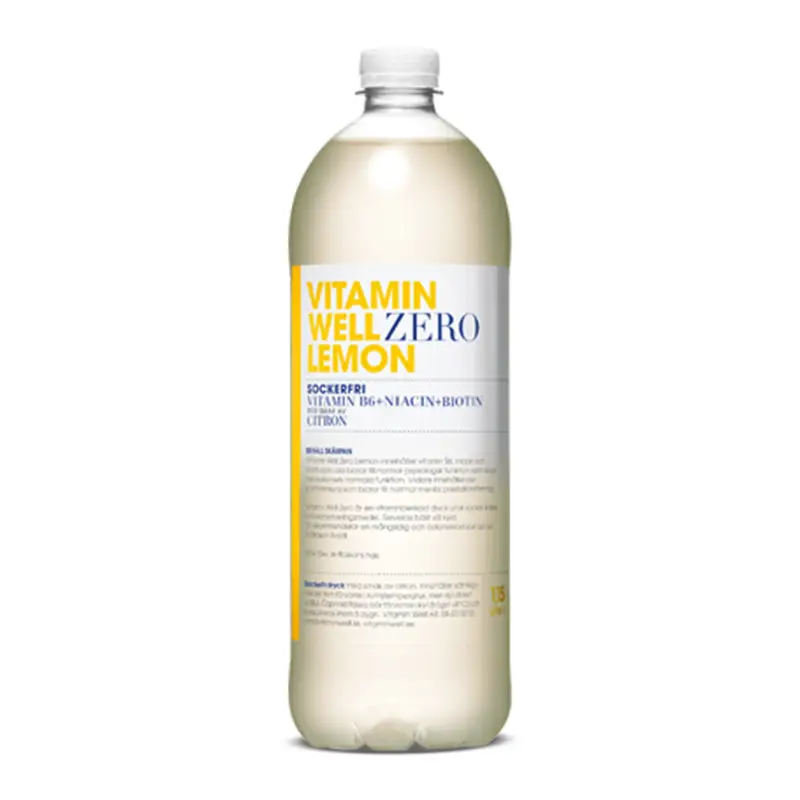 Zero Lemon 6 x 1.15 l från Vitamin Well | #1316 | Funktionsdryck