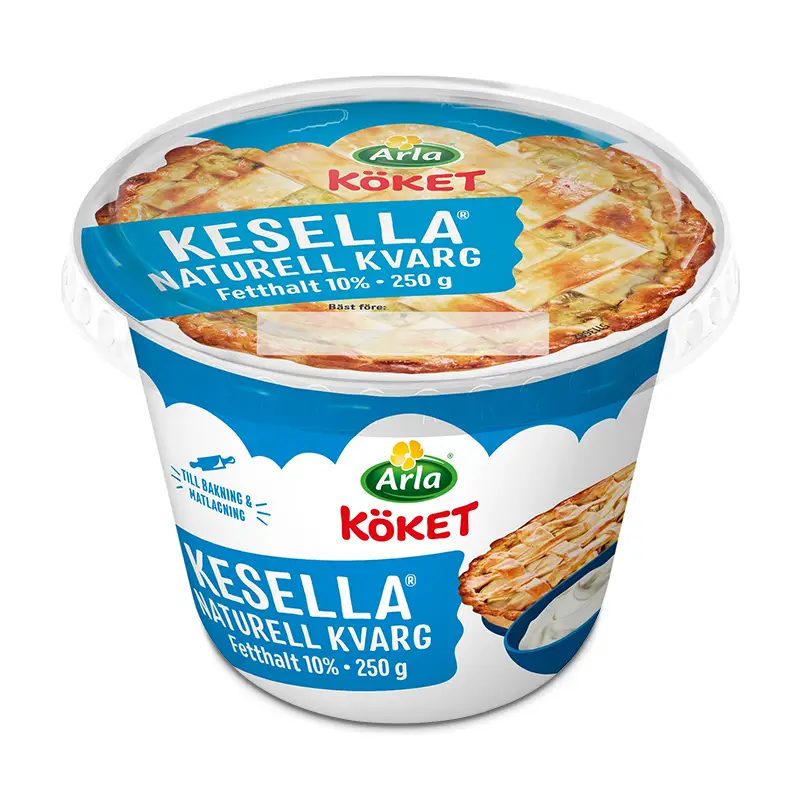 Kesella Kvarg Naturell 10% 6 x 250 g från Arla | #6826 | Kvarg