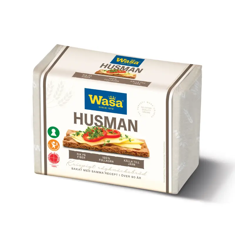 Knäckebröd Husman 24 x 260 g från Wasa | #70241 | Knäckebröd