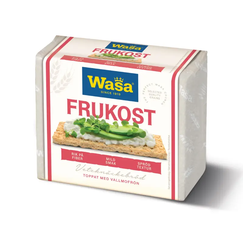 Knäckebröd Frukost 24 x 240 g från Wasa | #71942 | Knäckebröd