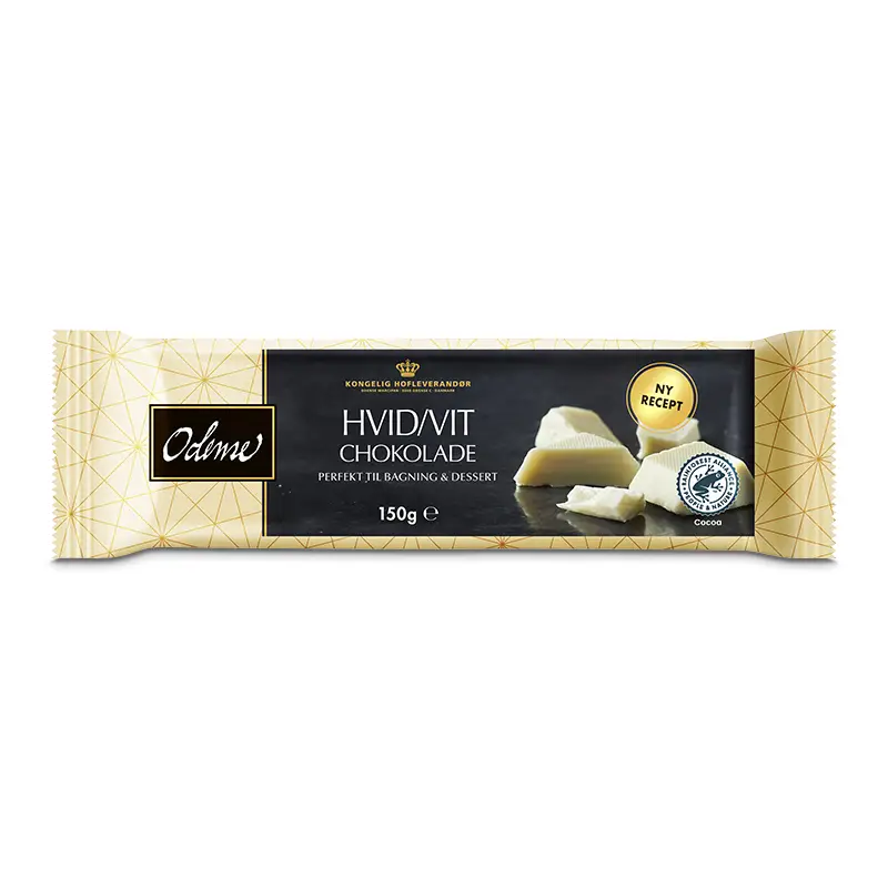 Bakchoklad Vit 16 x 150 g från Odense | #103153 | Bakprodukter