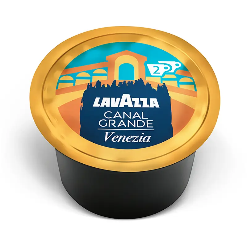 Canal Grande Blue Kapsel Dubbel 100 x 11.2 g från Lavazza | #33501  | Kaffe
