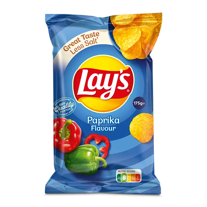 Chips Paprika 18 x 175 g från Lays | #310053 | Chips