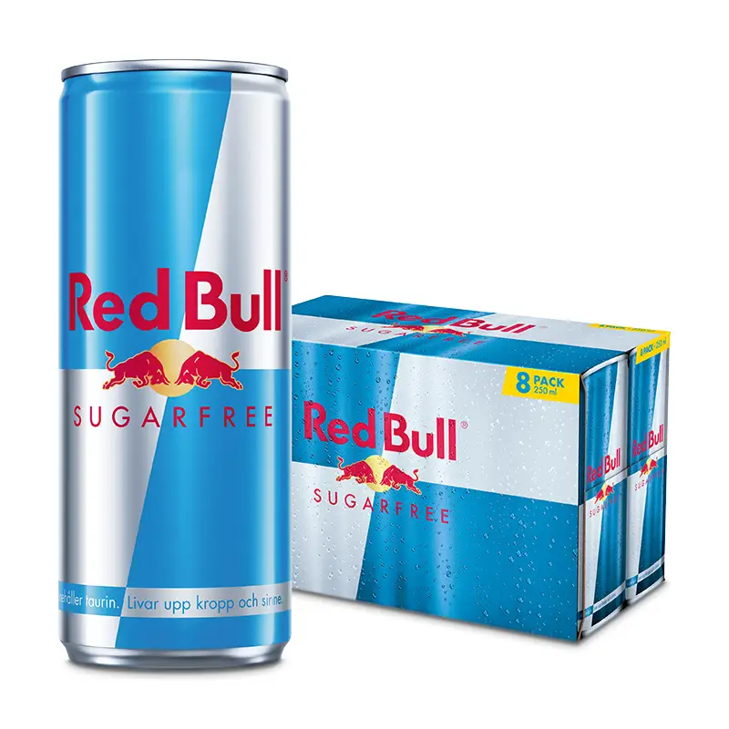 Red Bull Sugarfree 8-pack 3 x 8 st från Red Bull | #RB250728 | Energidrycker