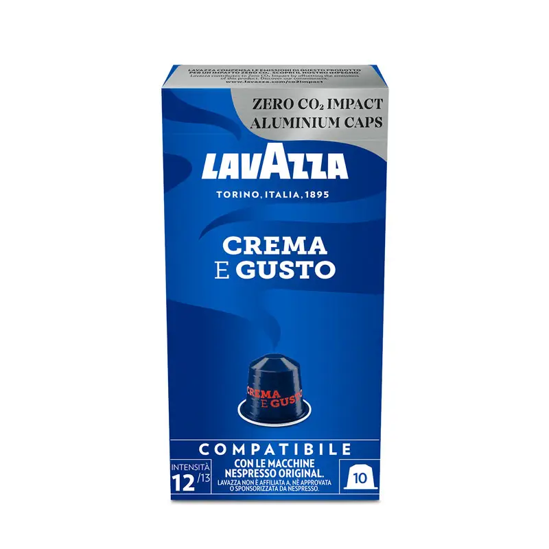Crema e Gusto Classico Kaffekapslar 10 x 10 st från Lavazza | #7002 | Kaffe