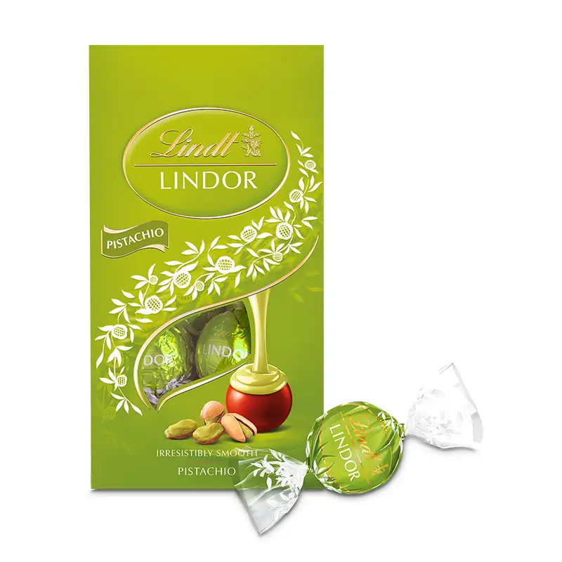 Pistachio 12 x 137 g från Lindt | #860469 | Choklad
