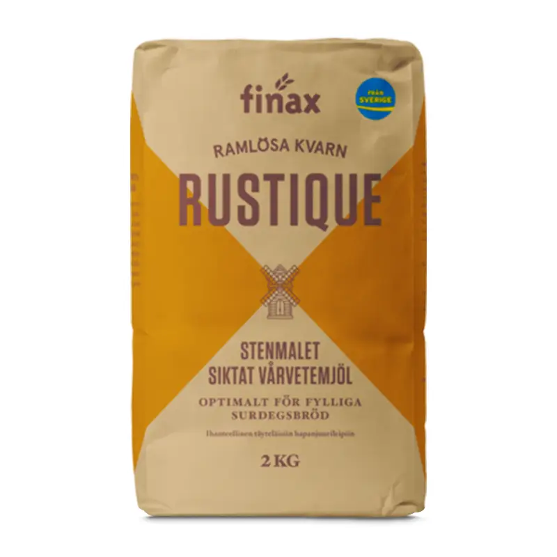 Rustique Vetemjöl 6 x 2 kg från Ramlösa Kvarn | #110030 | Bakprodukter
