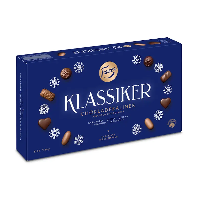 Klassiker Ask 7 x 280 g från Fazer Konfektyr | #407254 | Choklad