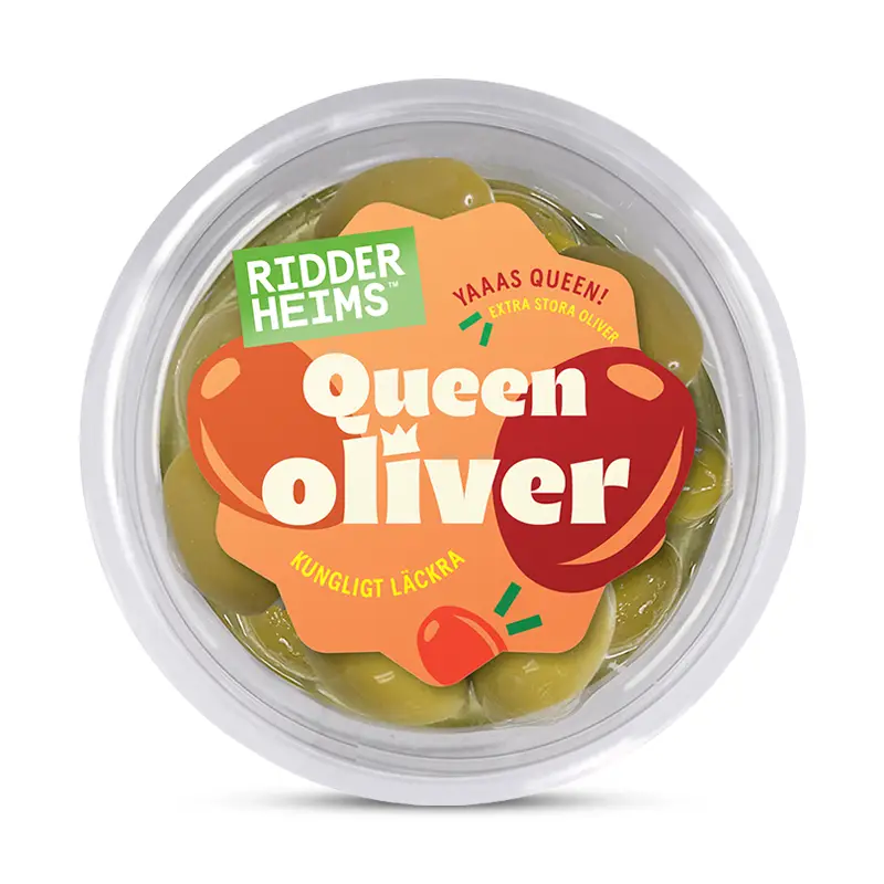 Queenoliver i Örtmarinad 6 x 160 g från Ridderheims | #800692 | Oliver