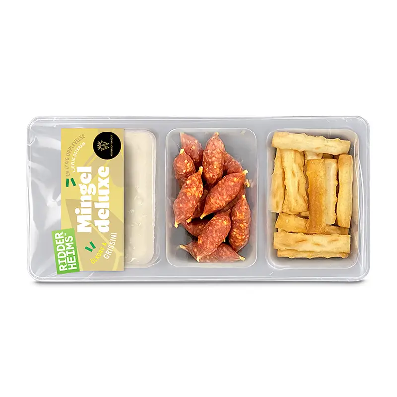 Mingel Deluxe med Västerbottensost® 6 x 140 g från Ridderheims | #800921 | Tapas