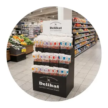 Ölkorv - Expopall med 3-pack