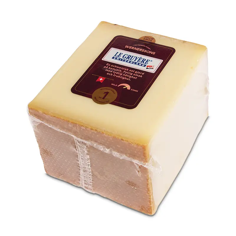 Gruyere Classic 33% 750 g från Wernerssons Ost | #25689 | Ost