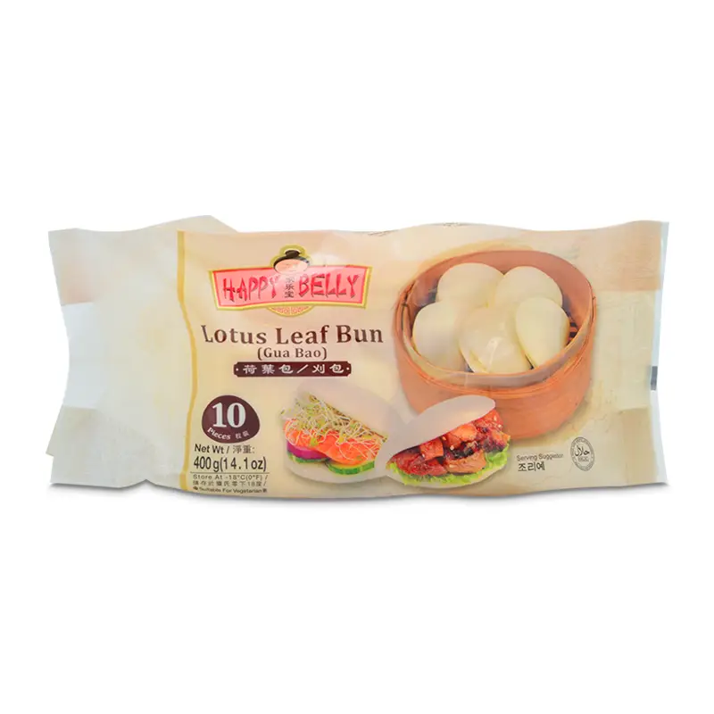 Salapao Gua Bao 12 x 400 g från Happy Belly | #80515 | Tortilla & Taco