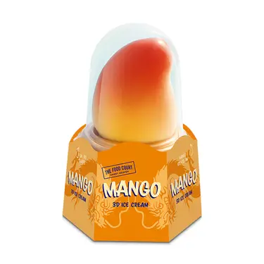 Mango 3D Fruit Ice Cream