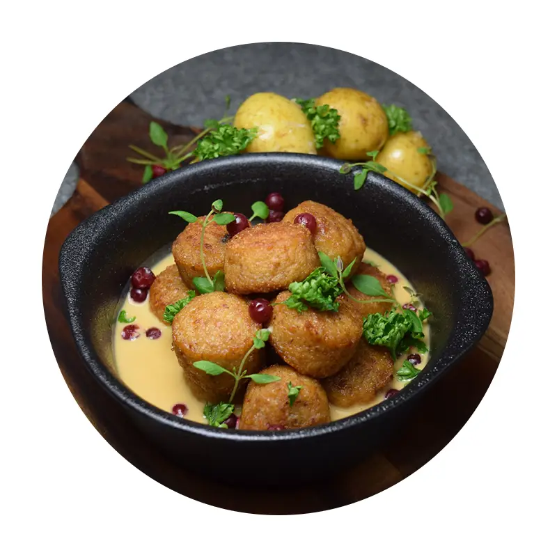 Kycklingköttbullar 15g 5 x 2 kg från FlevoGold | #4721-2 | Köttbullar
