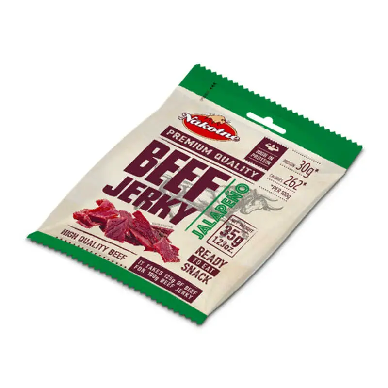Beef Jerky Jalapeño 24 x 35 g från Jerki | #820112 | Ölkorv
