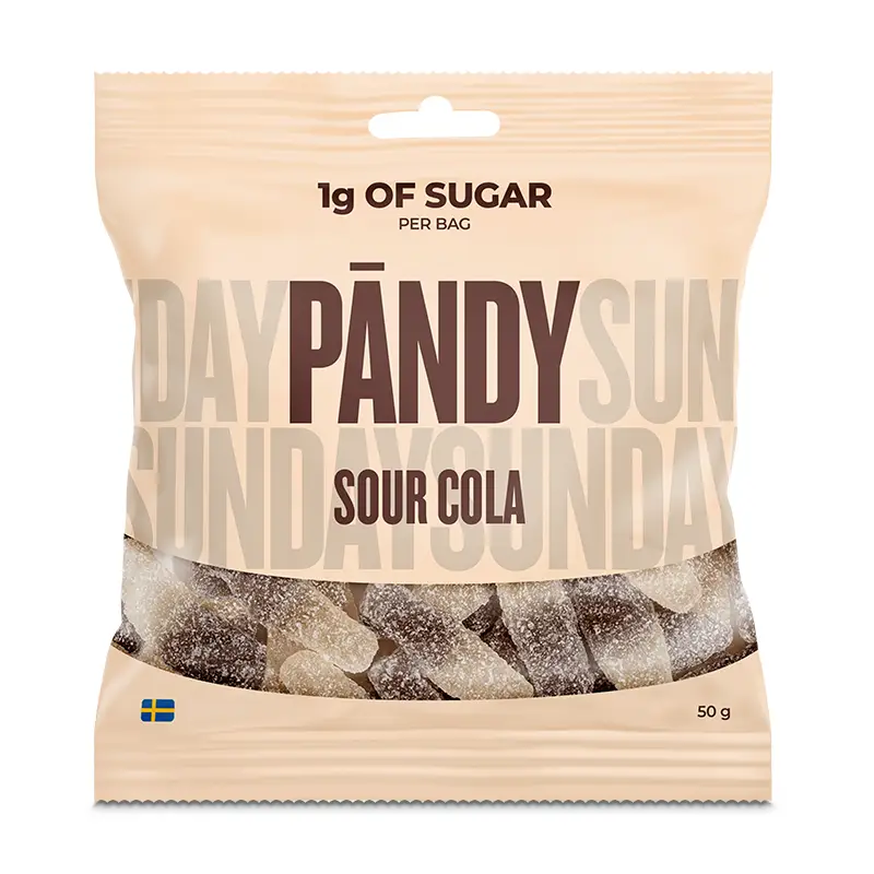 Sour Cola 14 x 50 g från Pändy | #8219 | Godis