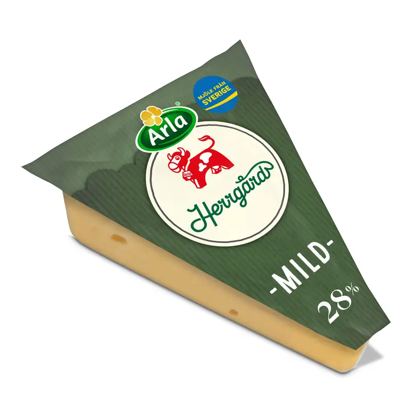 Herrgård® Mild Ost 28% 10 x 670 g från Arla Ko | #827841 | Ost